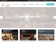 Tablet Screenshot of chez-lahcen-maroc.com